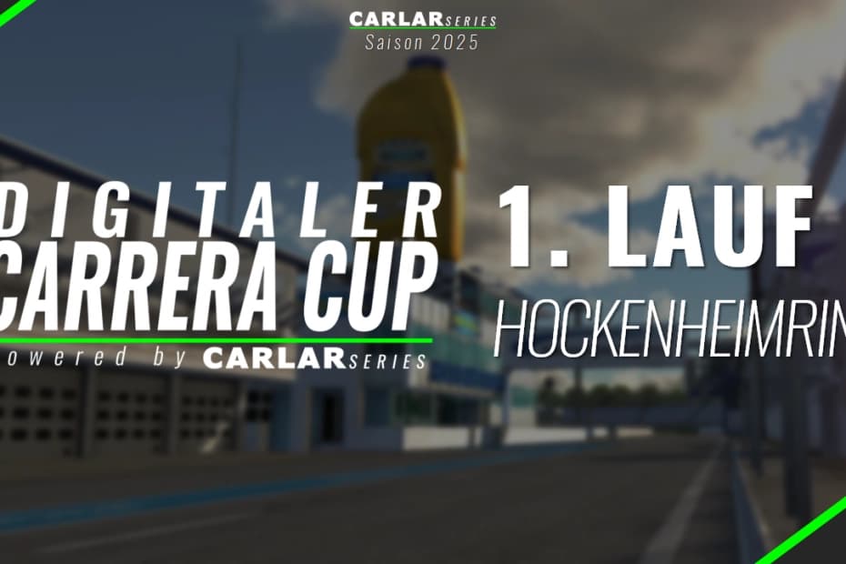 LIVESTREAM: 1. Lauf Hockenheim (DNC)